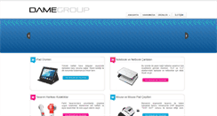 Desktop Screenshot of damegroup.com